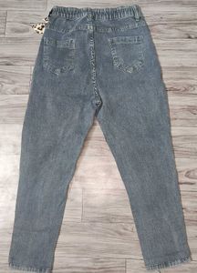 y2k cutecore leopard bow Denim Jeans