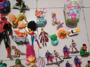 Assorted Superhero &amp; Cartoon Action Figures