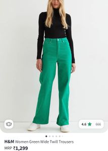 H&amp;M Green Trousers