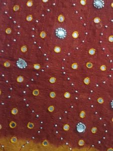 Stylish Ethnic Blouse with Mirror Work