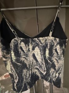 Stylish Swirl Print Camisole Top