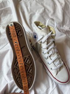Classic White Converse High Tops