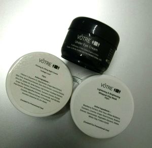 Combo Of Votre Eye Cream (10gm), Votre Night Creme(20gm), Votre Whipped Clay Mask (20 gm)