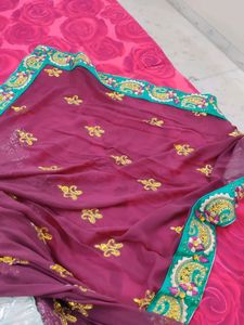 Designer Saree Cum Lehanga