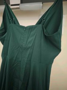 Elegant Deep Green one piece gown