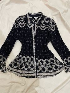Embellished Black y2k top