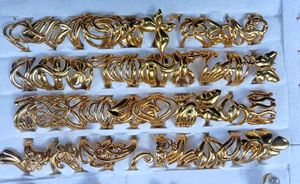 Gold Tone Statement Rings