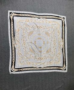 Mango Elegant Chain Print Silk Scarf