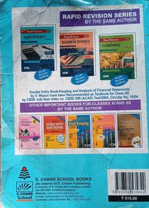 Textbook of Business Studies for Class XII