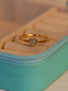 Stackable Heart &amp; CZ Rings Set