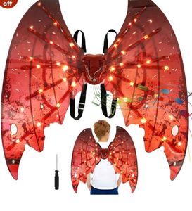 LED Spider Wings Costume Accessory