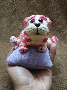 Cute Happy Birthday Pink Panther Soft Toy