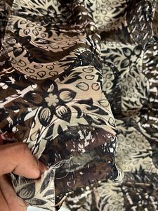 Designer Saree with Sequins