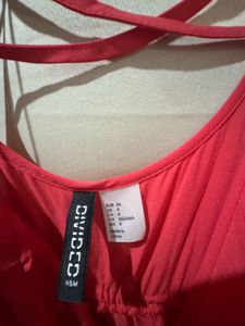 Coral Strappy Romper