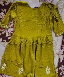 Olive Green Kurti