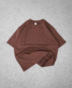 unisex Brown Oversized T-Shirt