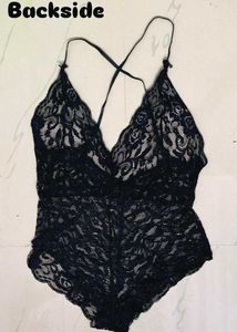 Black Lace Bodysuit
