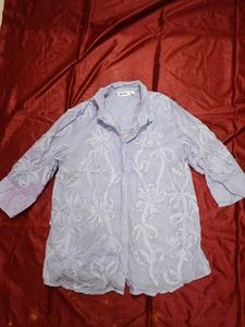 Boho Floral Embroidered Kurta