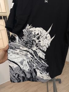 Graphic Print Black T-Shirt