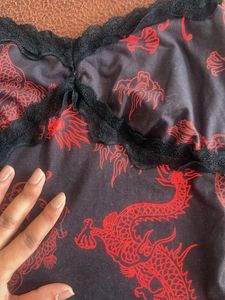 Dragon Print Camisole Top
