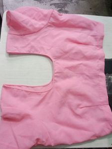 Pink Sleeveless Blouse