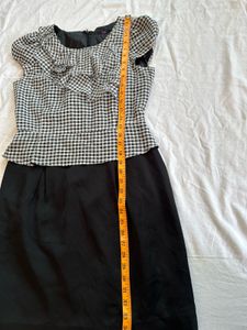 Gingham Ruffle Dress