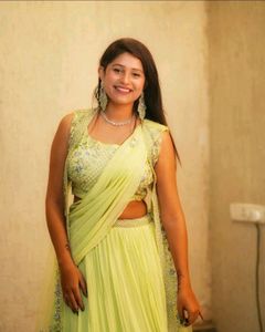 🆕️🆕️Faux Georgette Lehenga Saree