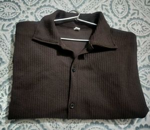 Brown Rayon shirt (New)