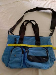 Blue denim Shoulder Bag