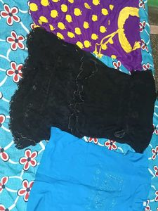 pack of three two - tshirt one- top