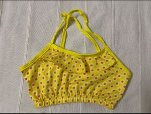 Cute Yellow Polka Dot Swimsuit(1.5 to 2.5Years)