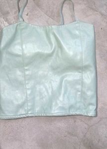 Mint Green Corset Top