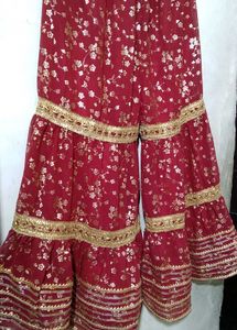 festive sharara set