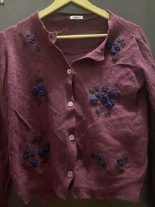 Embellished Miu cardigan