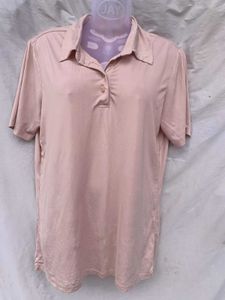 Pink Short Sleeve Polo Shirt