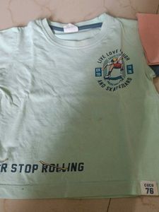 Cute Boy's T-Shirt and Shorts Set