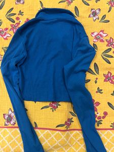 Combo of 3 Basic Tops Blue pink Cropped Polo Shirt
