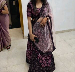 Stunning Floral Embellished Lehenga Choli