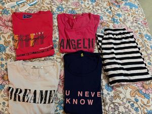 Graphic Print T-Shirt Bundle