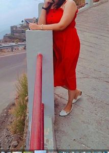 Vibrant Red Sundress