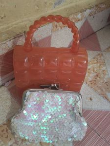 Cute Jelly &amp; Sequin Pouches