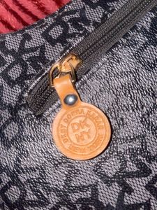 DKNY Shoulder Bag with Chain Detail