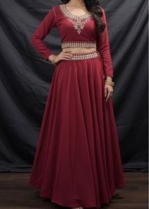 Bridal shrug lehenga