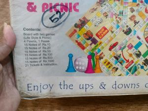 Vintage Life Style &amp; Picnic Board Game