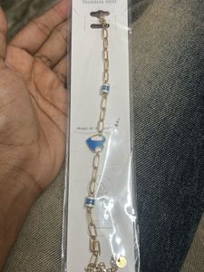 Chic Gold Tone Chain Bracelet