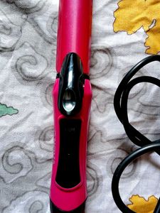 Pink Hair Curler &amp; Straightener