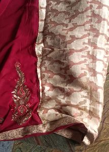 Red Saree