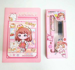 Cute Kawaii Pink Stationery Mix Collection