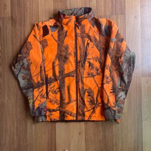 Orange Camouflage Hunting Jacket