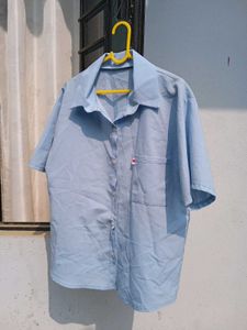 Unisex pastel blue shirt